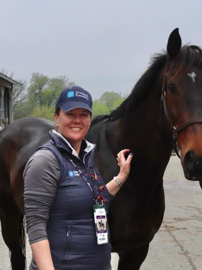 Katie Robertson with Nelson